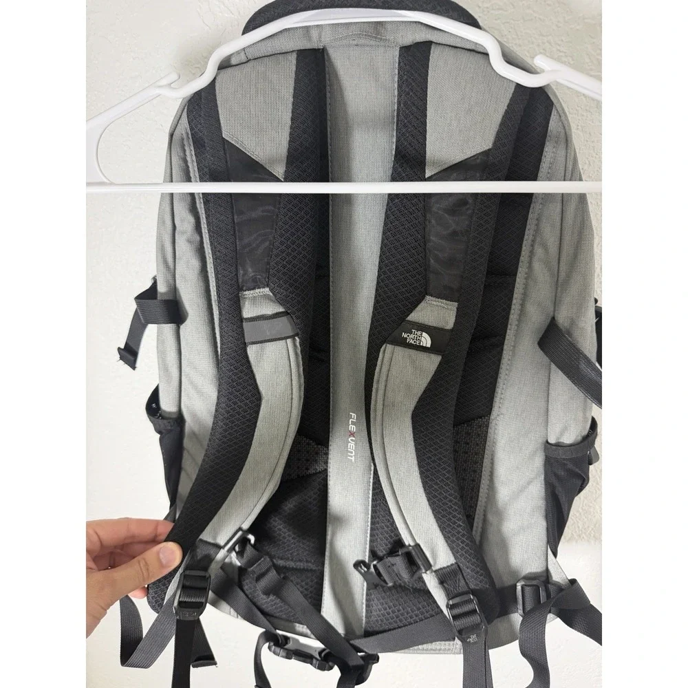 The North Face Unisex Black Gray Generator Backpack Laptop Bag